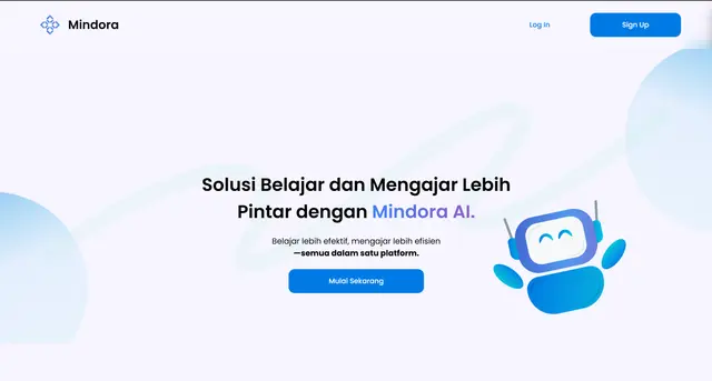 Mindora - AI Boost Education Website
